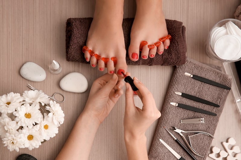 Pedicure Services in Ocean Beach at Queen’s Nails Hair and Skincare